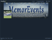 Tablet Screenshot of memorevents.com